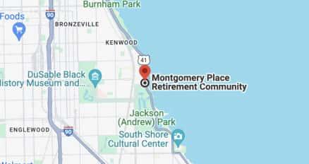 Map of Montgomery Place location